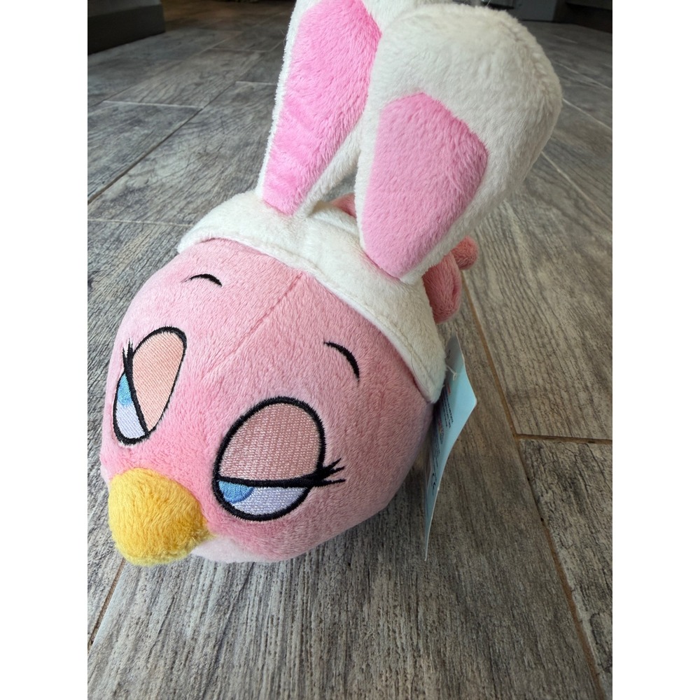Angry Birds Stella Plush Toy Pink Easter Bunny Costume 2013 Commonwealth Rabbit